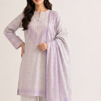 3 Piece - Digital Printed Suit - 42501942