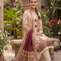 3 Piece - Digital Printed Suit - 42501939