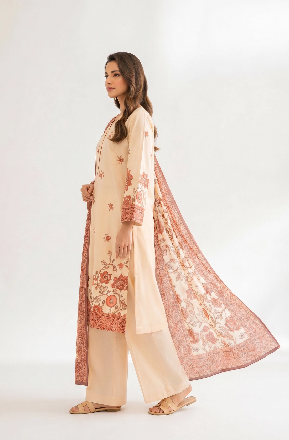 3 Piece - Digital Printed Suit - 42501940
