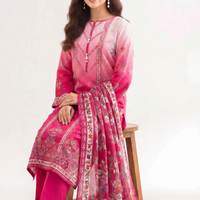 3 Piece - Digital Printed Suit - 42501934