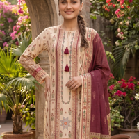 3 Piece - Digital Printed Suit - 42501939