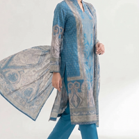3 Piece - Digital Printed Suit - 42501935