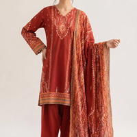 3 Piece - Digital Printed Suit - 42501936
